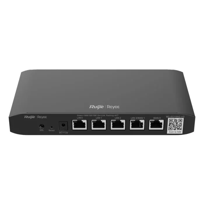 Reyee 5 Port Gigabit 2 WAN Cloud Router - Image 2
